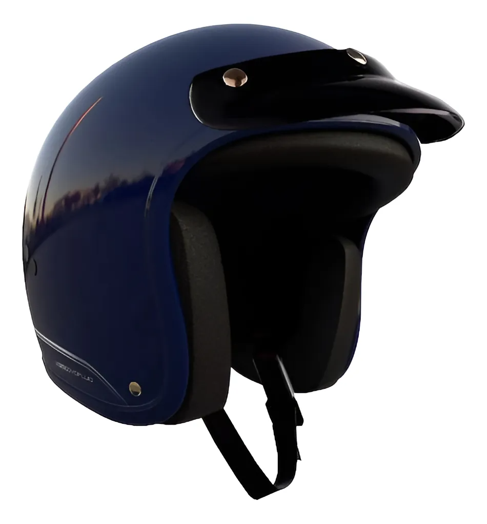 Casco Abierto Monopatin V10 Fluid Vertigo Azul. Version 2025