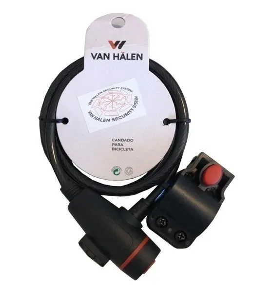 Linga Cable Acero Con Cerradura Monopatin - Van Halen