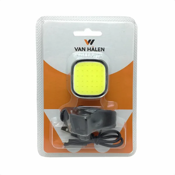 Luz Van Halen Monopatín Van Cube Led Delantera Recarg Usb