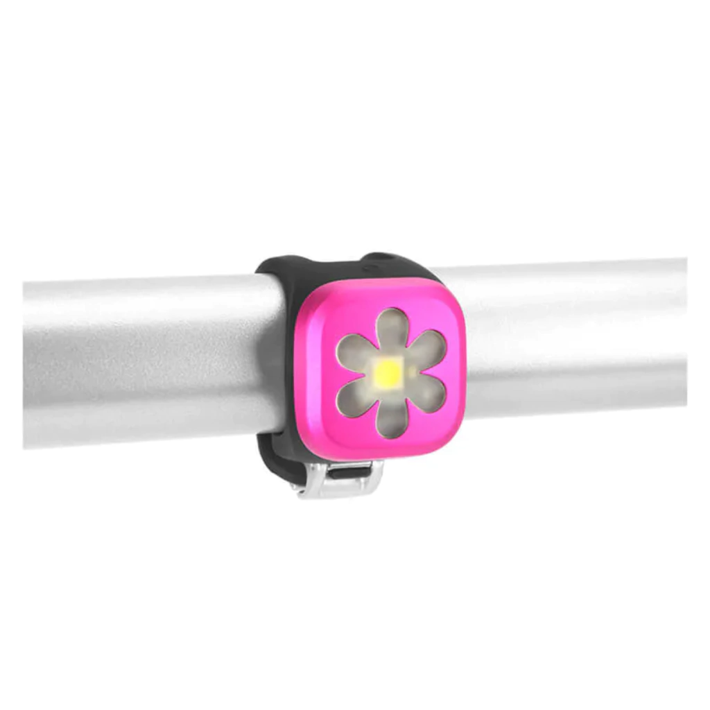 Luz Delantera Flor Rosa Knog Para Monopatin