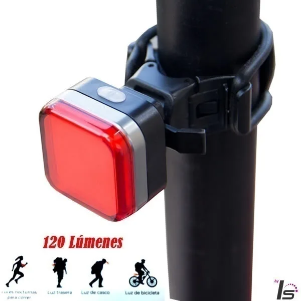 Luz Monopatín Van Halen Chip Trasera Van006 120lm Led Usb