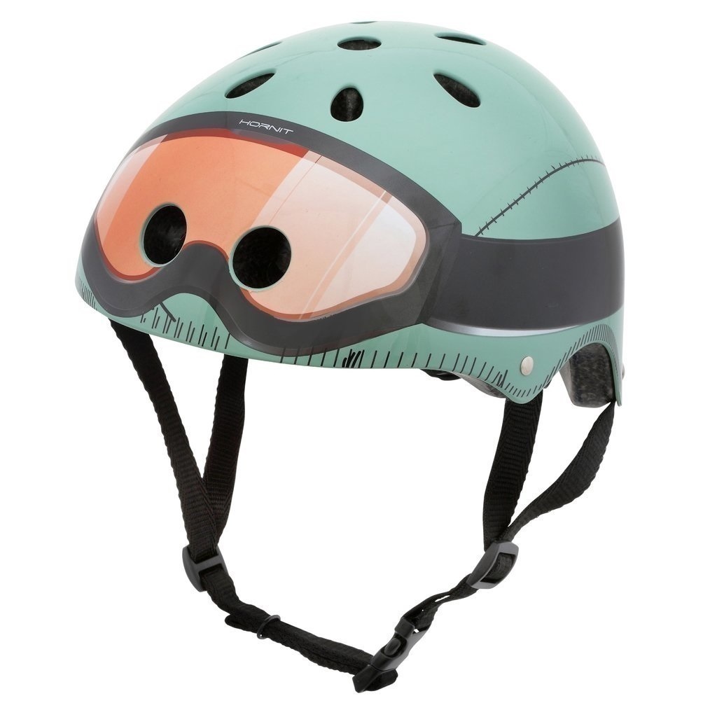 Casco Infantil Hornit Bici Monopatin Skate Luz Trasera