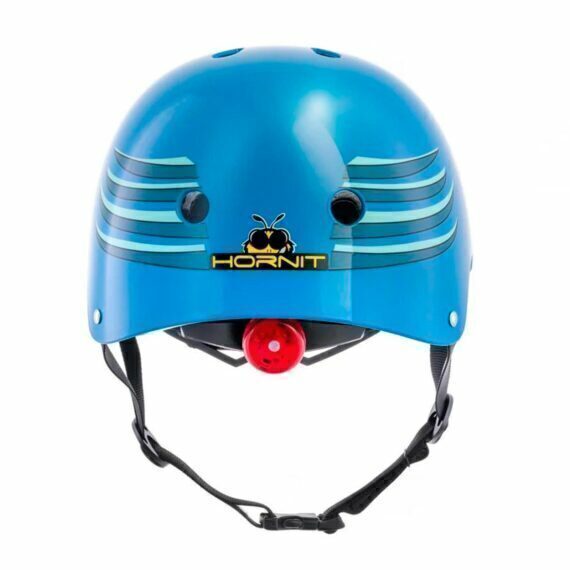 Casco Infantil Hornit Bici Monopatin Skate Luz Trasera