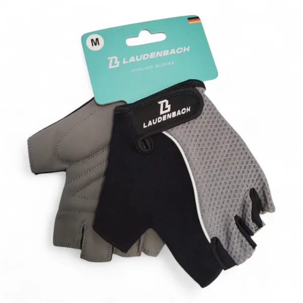 Guantes Monopatin Electrico Cortos C/gel Laudenbach Gris