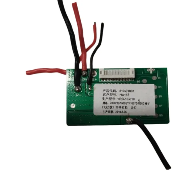 Bms Outlet 10s Bacterias 18650 - 10 Series 36v 15a