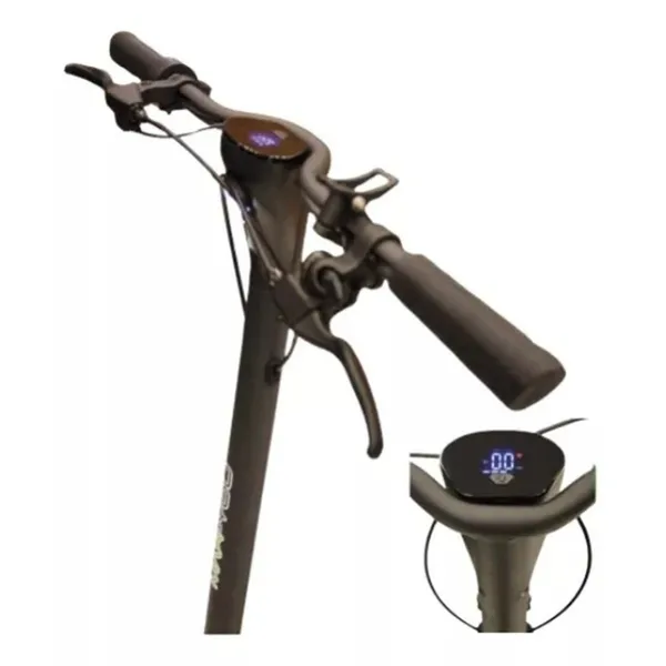 Monopatin Electrico Max You X6 450w 30 Km/h Plegable Negro