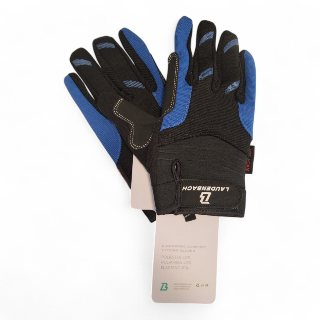Guantes Monopatin Electrico Cortos C/gel Laudenbach Gris